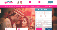 Desktop Screenshot of khangarmatrimony.com